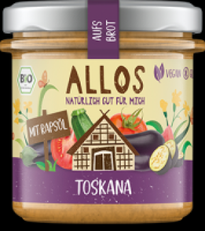 Allos aufs Brot Aufstrich Toskana