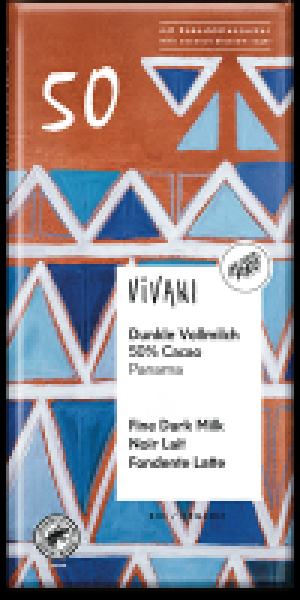 Ebl Naturkost  Vivani Dunkle Vollmilch 50 % Cacao Panama