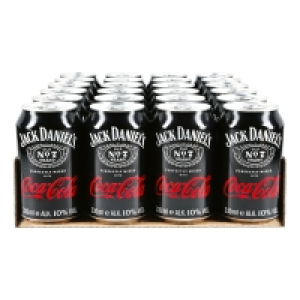 Jack Daniels & Coca Cola 10,0 % vol 0,33 Liter, 24er Pack 52.99 €