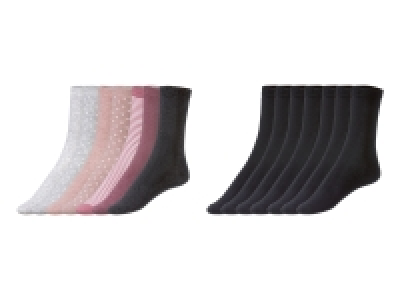 Lidl Esmara® esmara® Damen Socken, hoher Bio-Baumwollanteil, 7 Paar