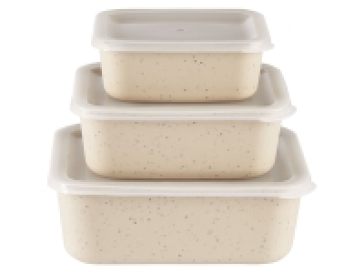 ERNESTO® Frischhaltedosen, 3 Stück, aus 68% recyceltem Kunststoff 11.99 €