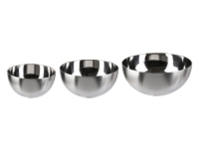ERNESTO® Edelstahl-Schüssel-Set, 3-teilig