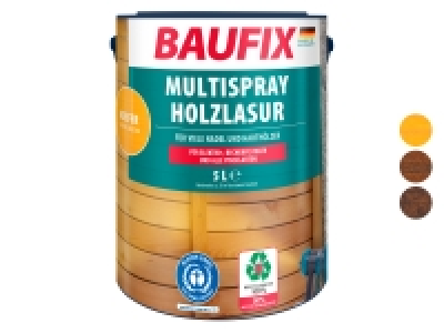 Lidl Baufix BAUFIX Multispray Holzlasur, 5 Liter