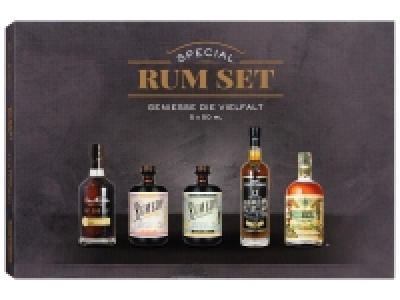 Lidl  Premium Rum Tasting Set - 5 x 50 ml, 34-40% Vol