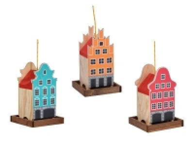 dobar Deko-Vogelhaus &raquo;M&uuml;nster&laquo;, 19 x 19 x 30 cm, aus Holz