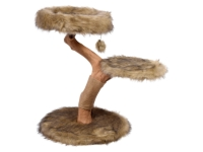 dobar Design-Kratzstamm &raquo;Jimmy&laquo;, mit Spielball, aus Naturholz