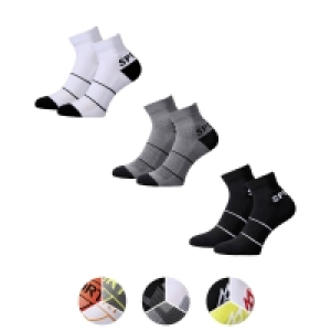 CRANE Damen und Herren Fitness-Socken, 3 Paar