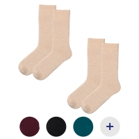 Aldi Süd  Damen und Herren Winter-Wellness-Socken, 2 Paar
