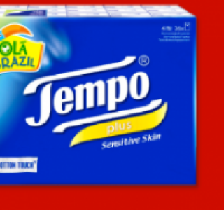 TEMPO PLUS Papier-Taschentücher