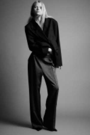 HM  Elegante Hose mit hohem Bund