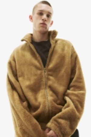 HM  Jacke aus Teddyfleece in Loose Fit