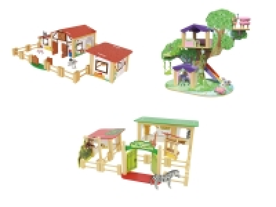 Playtive Set Bauernhof / Feenbaum / Zoo, aus Holz 19.99&nbsp;&euro;