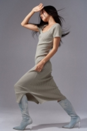 Bodycon-Kleid in Rippstrick 15.99 €
