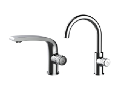 Duschwell Bad Waschtischarmatur Basic, mit Neoperl Luftsprudler