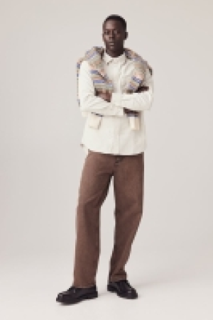 HM  Cordhemd Regular Fit