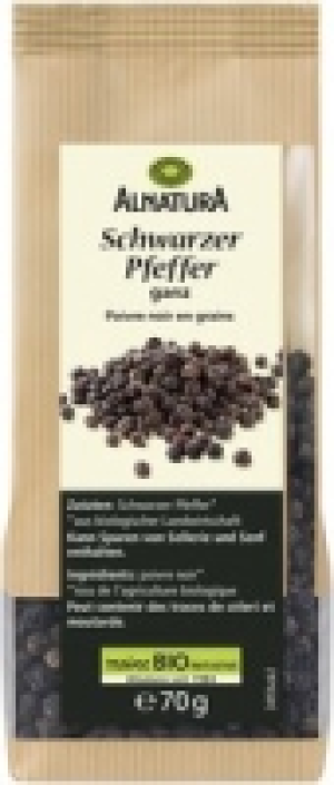 Schwarzer Pfeffer ganz 2.99 €