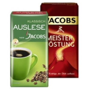 Auslese von Jacobs oder Meisterr&ouml;stung 2.99&nbsp;&euro;