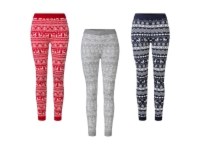esmara® Damen Leggings mit weihnachtlichen Motiven