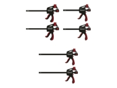 PARKSIDE® Schnellspannzwingen-Set, mit 2-K-Griffen