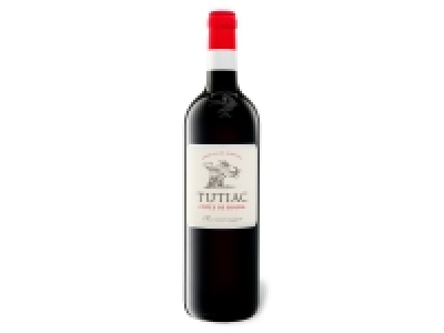 Lidl Tutiac Tutiac Côtes de Bourg AOC trocken, Rotwein 2018