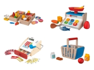 Playtive Kaufmannsladen-Zubehör, mit Echtholz 8.99 €