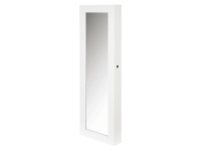 LIVARNO home Spiegel-Schmuckschrank, samtig gepolstert