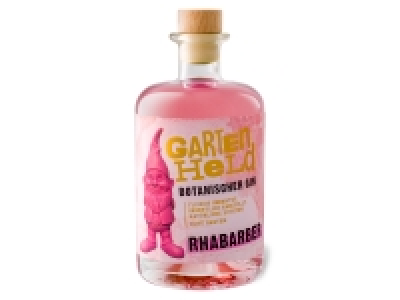 Lidl Gartenheld Gartenheld Botanischer Gin Rhabarber 37,5% Vol