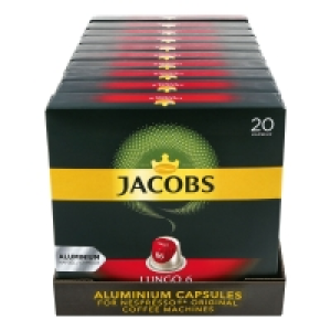 Netto  Jacobs Kaffee Lungo Classico 20 Kapseln 104 g, 10er Pack