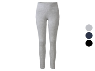 esmara® Damen Leggings, hoher Baumwollanteil, hohe Leibhöhe