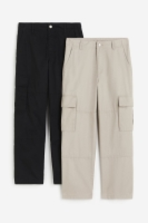 2er-Pack Cargohosen aus Baumwolle 27.99 €