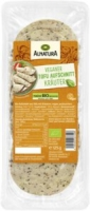 Veganer Tofu-Aufschnitt Kräuter (gekühlt) 2.99 €