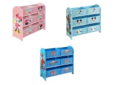 Lidl  Disney Kinder Aufbewahrungsregal mit 6 Schubladen