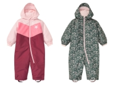 Lidl Lupilu® lupilu® Baby Kleinkinder Mädchen Schneeoverall, warm gefüttert