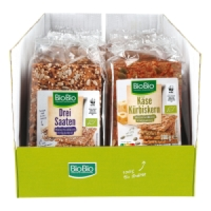 Netto  BioBio Knäckebrot 200 g, verschiedene Sorten, 10er Pack