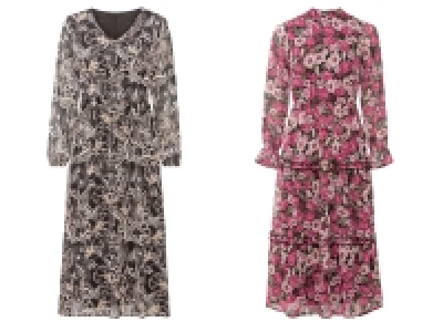 esmara® Damen Kleid aus leichter Chiffon-Qualität