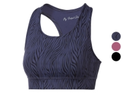 Lidl Crivit CRIVIT Damen Sport-Bustier, Medium Level, mit Ringerrücken