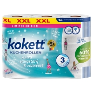 Aldi Süd  KOKETT Küchenrolle, 3 x 100 Blatt