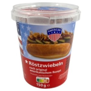 Aldi Süd  AMERICAN Röstzwiebeln 150 g