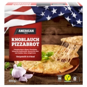 AMERICAN Knoblauch-Pizzabrot 223 g 1.99 €