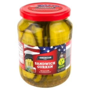 Aldi Süd  AMERICAN Sandwichgurken 720 ml