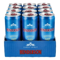 Netto  Henderson Gin Tonic 10,0 % vol 0,33 Liter Dose, 12er Pack