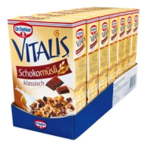 Netto  Dr. Oetker Vitalis Schoko Müsli 600 g, 7er Pack