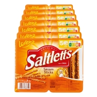 Netto  Lorenz Saltletts Sticks Sesam 175 g, 7er Pack