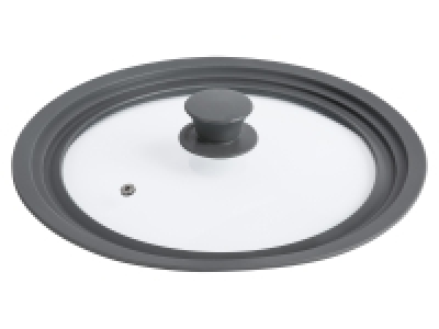 Lidl Ernesto® ERNESTO® Universaldeckel, abgestufter Silikonrand, Ø 24-28 cm