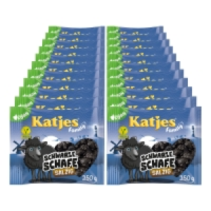 Netto  Katjes Family Fruchtgummi Schwarze Schafe Salzig 250 g, 22er Pack