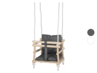 Playtive Holzbabyschaukel mit Sicherheitssitz