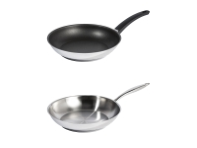Lidl Ernesto® ERNESTO® Edelstahl-Pfanne, energiesparend, Ø 28 cm