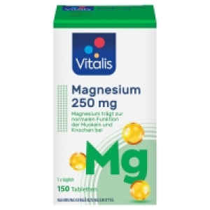 Aldi Süd  VITALIS Magnesium 250 mg