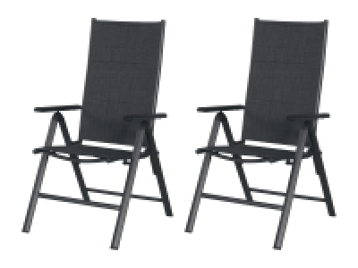 LIVARNO home Alu-Hochlehner »Toronto«, gepolstert, 2 Stück, anthrazit 99.99 €