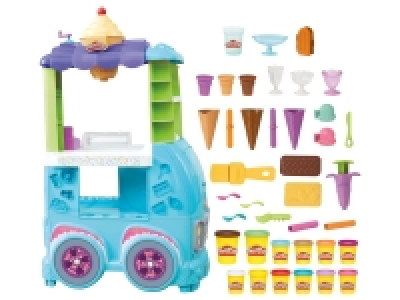 Play Doh Großer Eiswagen, mit Musik und Kassengeräusch